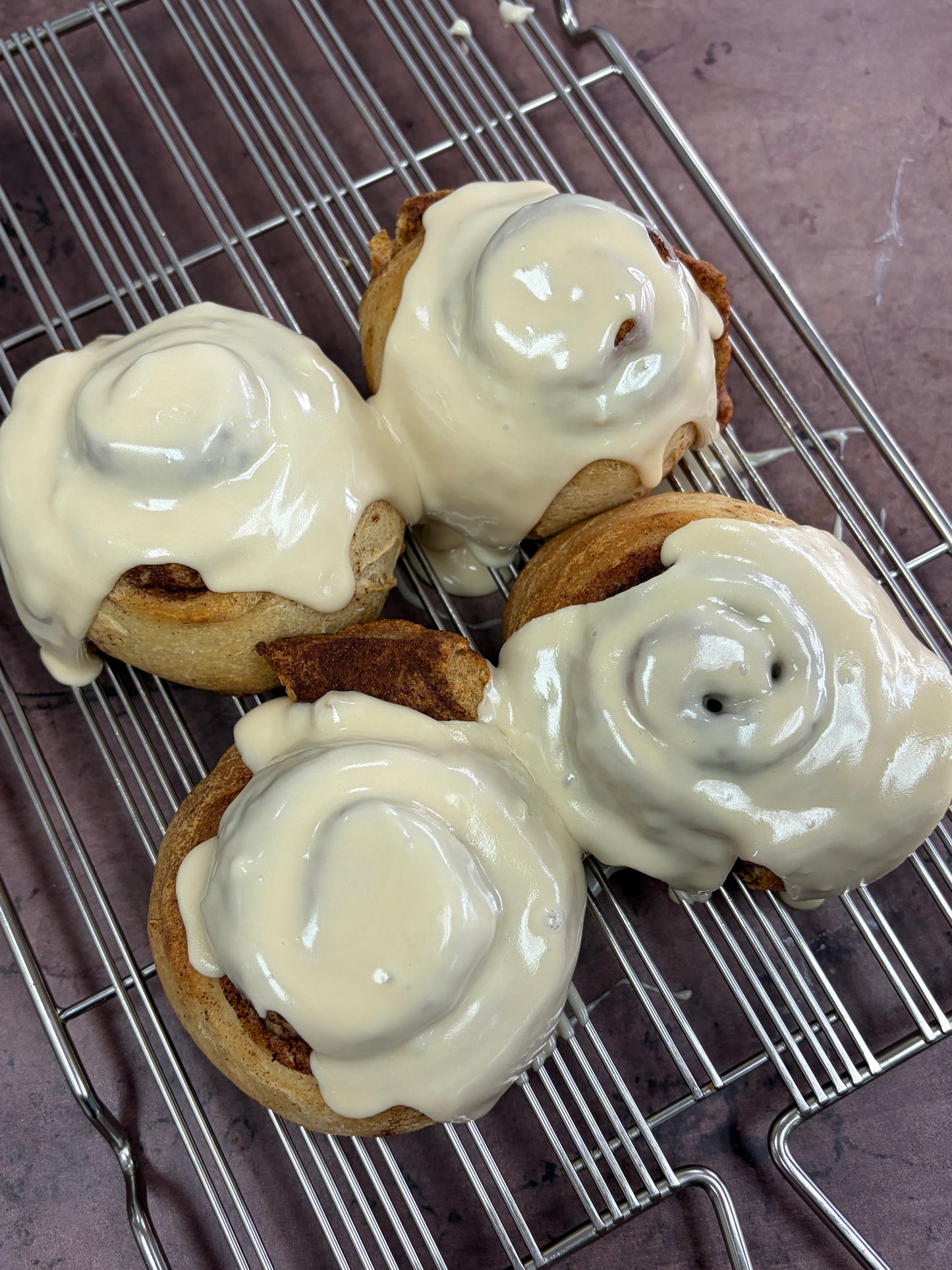 4 Pack Cinnamon Rolls