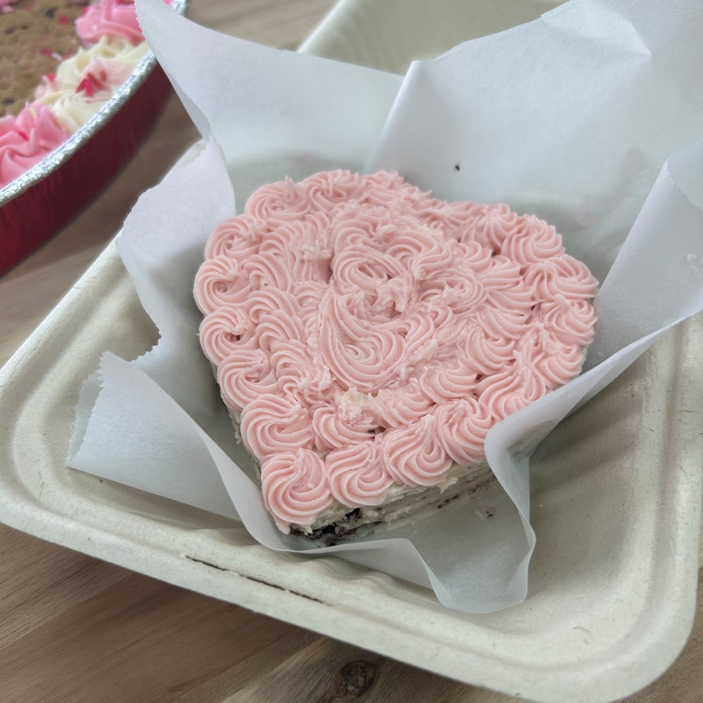 Valentine's Heart Mini Cake